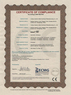 CE certification